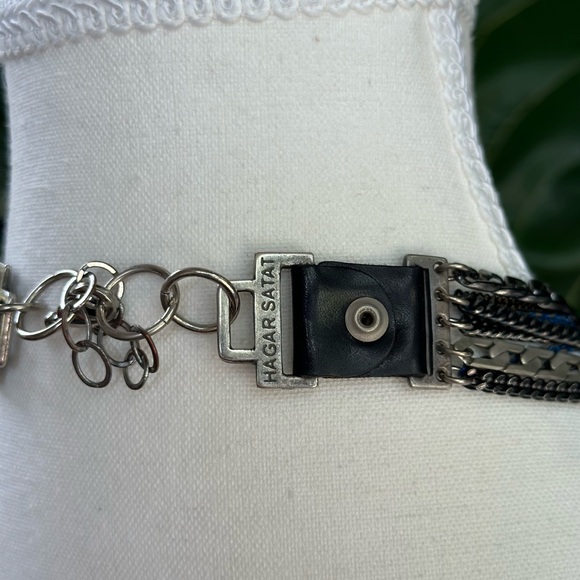 Hagar Satat multi chain necklace - Picture 7 of 8
